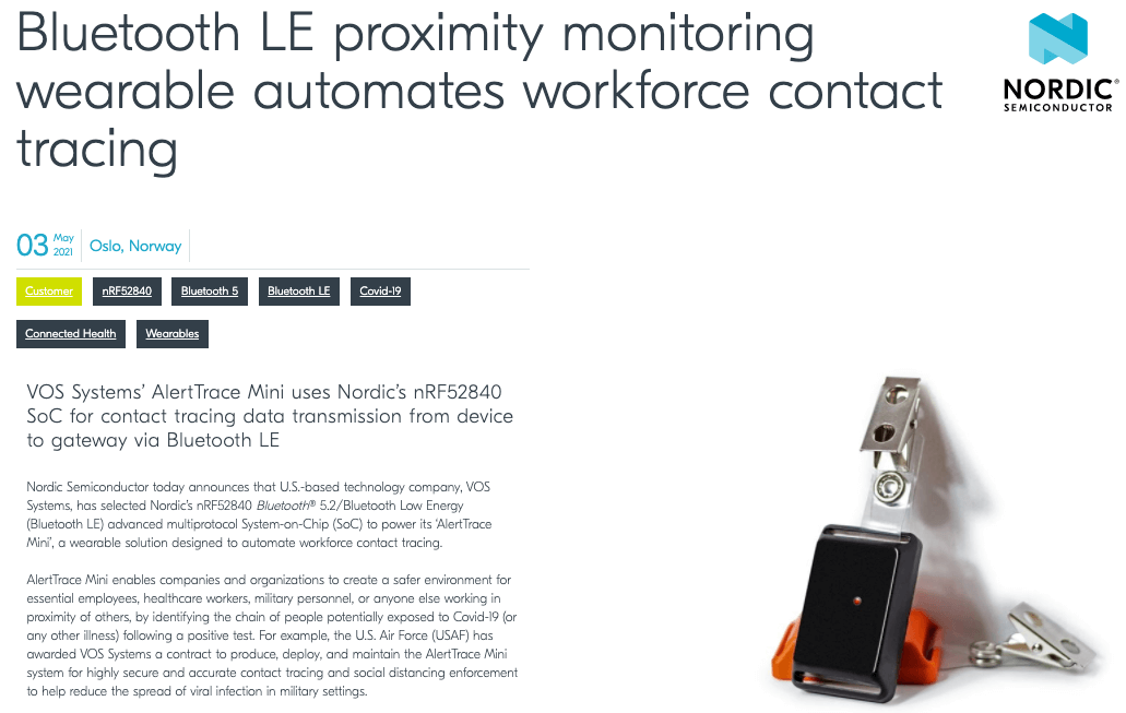 You are currently viewing AlertTrace Teams with Nordic Semiconductor